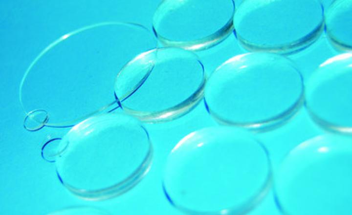 Silicone optical interface pads